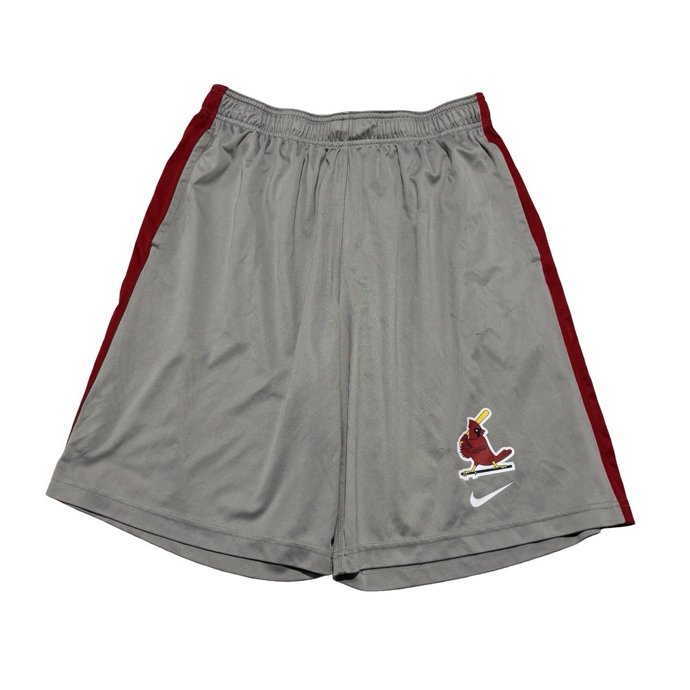 Nike Dri-Fit Men's St. Louis Cardinals Athletic Shorts Size Large 29 x 10